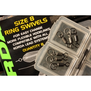 Korda Flexi Ring Swivels 8